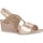 Pantofi Femei Sandale Stonefly SWEET III 10 LAMINATED LTH Maro
