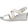 Pantofi Femei Sandale Stonefly SWEET III 10 LAMINATED LTH Argintiu