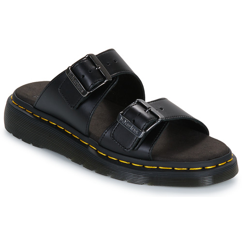 Pantofi Papuci de vară Dr. Martens Josef Black Analine Negru