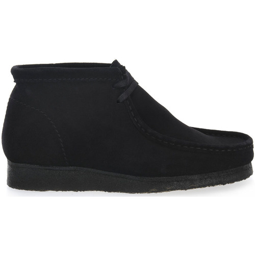 Pantofi Bărbați Sneakers Clarks WALLABEEBOOT M BLK Negru