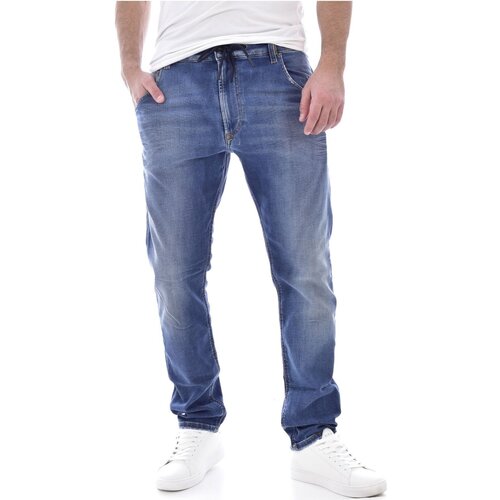 Îmbracaminte Bărbați Jeans drepti Diesel KROOLEY-Y-T albastru