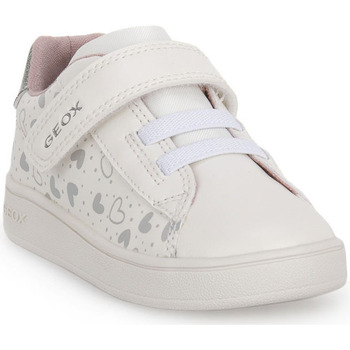 Pantofi Băieți Sneakers Geox C0007 ECLYPER A Alb