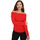 Îmbracaminte Femei Topuri și Bluze La Modeuse 70059_P163386 roșu