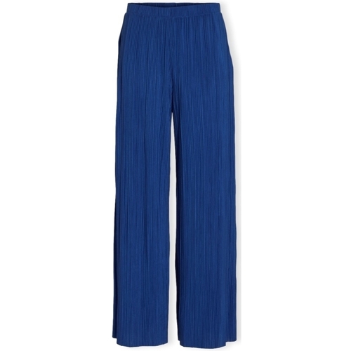 Îmbracaminte Femei Pantaloni  Vila Noos Trousers Plise  - True Blue albastru