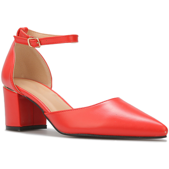 Pantofi Femei Pantofi cu toc La Modeuse 70024_P163236 roșu