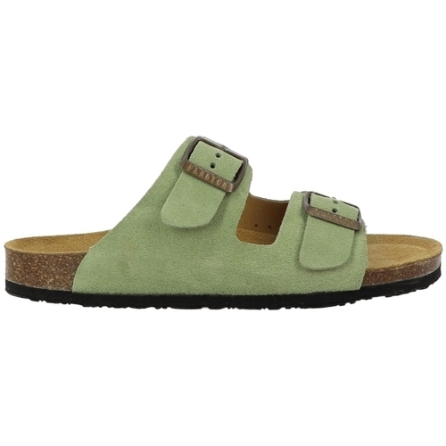 Pantofi Femei Papuci de vară Plakton BETA verde