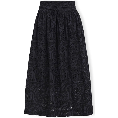 Îmbracaminte Femei Fuste Object Bodie Skirt - Black/Denim Blue Negru