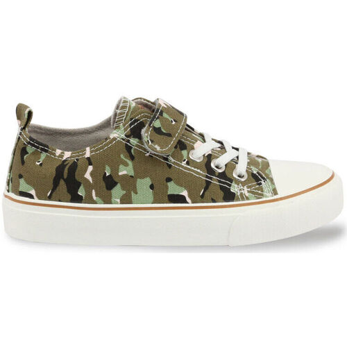 Pantofi Bărbați Sneakers Shone 291-002 Military verde
