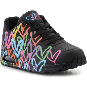 Pantofi Femei Pantofi sport Casual Skechers Highlight Love 177981/BKMT Black/Multi Negru