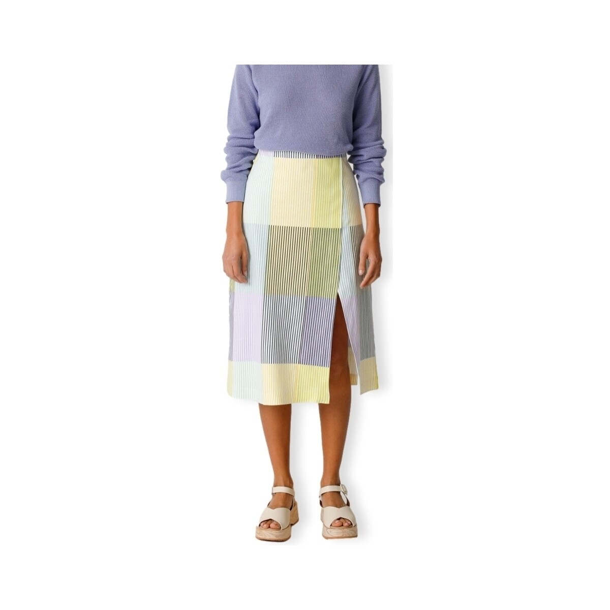 Îmbracaminte Femei Fuste Skfk Baiza-Gots Skirt - Plaid Multicolor