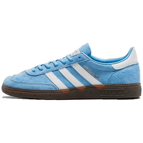 Pantofi Drumetie și trekking adidas Originals Handball Spezial Light Blue albastru