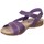Pantofi Femei Sandale Interbios SANDALE  4487 violet