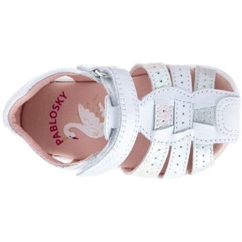 Pablosky Olimpo Baby Sandals 037700 B - Olimpo Blanco Alb