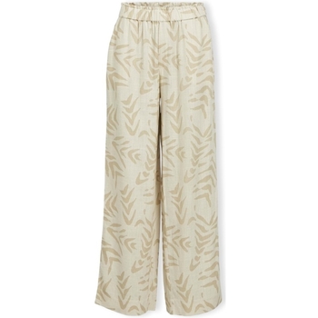 Îmbracaminte Femei Pantaloni  Object Emira Trousers - Sandshell/Natural Bej