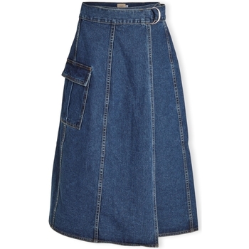 Îmbracaminte Femei Fuste Vila Norma Skirt - Medium Blue Denim Maro