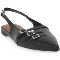 Pantofi Femei Balerin și Balerini cu curea Vagabond Shoemakers HERMINE BLACK Negru