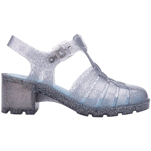 Pantofi Femei Sandale Melissa Possession Heel Fem - Glitter Clear Argintiu