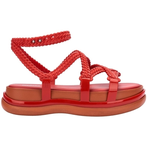 Pantofi Femei Sandale Melissa Buzios Fem - Red/Orange roșu