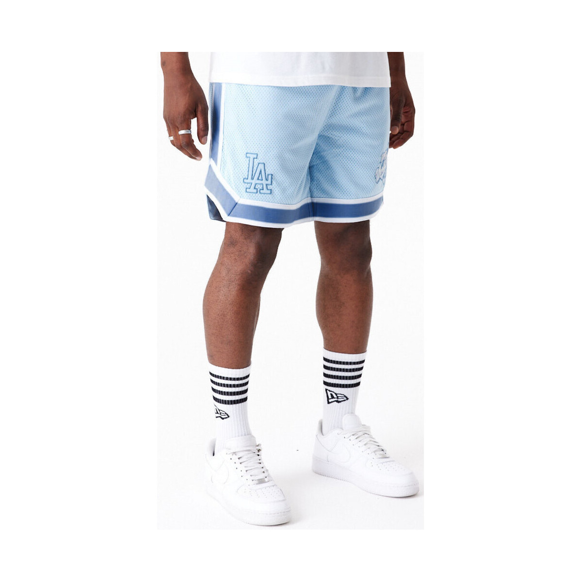 Îmbracaminte Bărbați Pantaloni scurti și Bermuda New-Era World series mesh shorts losdod albastru