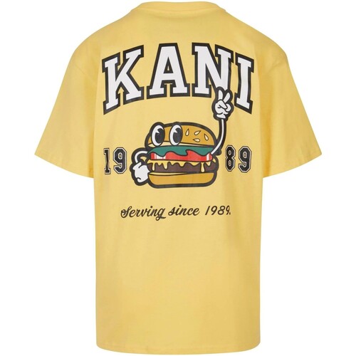 Îmbracaminte Bărbați Tricouri mânecă scurtă Karl Kani  galben