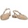 Pantofi Femei Balerin și Balerini cu curea Etika 73427 Auriu