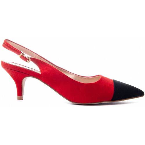 Pantofi Femei Pantofi cu toc Leindia 87331 roșu