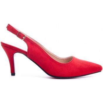 Pantofi Femei Pantofi cu toc Leindia 87335 roșu