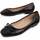 Pantofi Femei Balerin și Balerini cu curea Leindia 87351 Negru