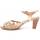 Pantofi Femei Sandale Leindia 87357 Auriu