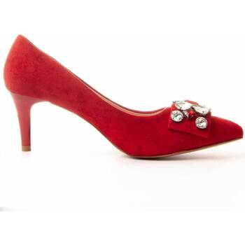 Pantofi Femei Pantofi cu toc Leindia 87365 roșu