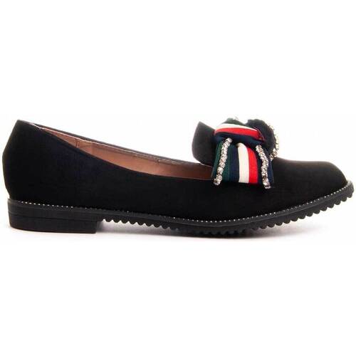 Pantofi Femei Balerin și Balerini cu curea Leindia 88195 Negru