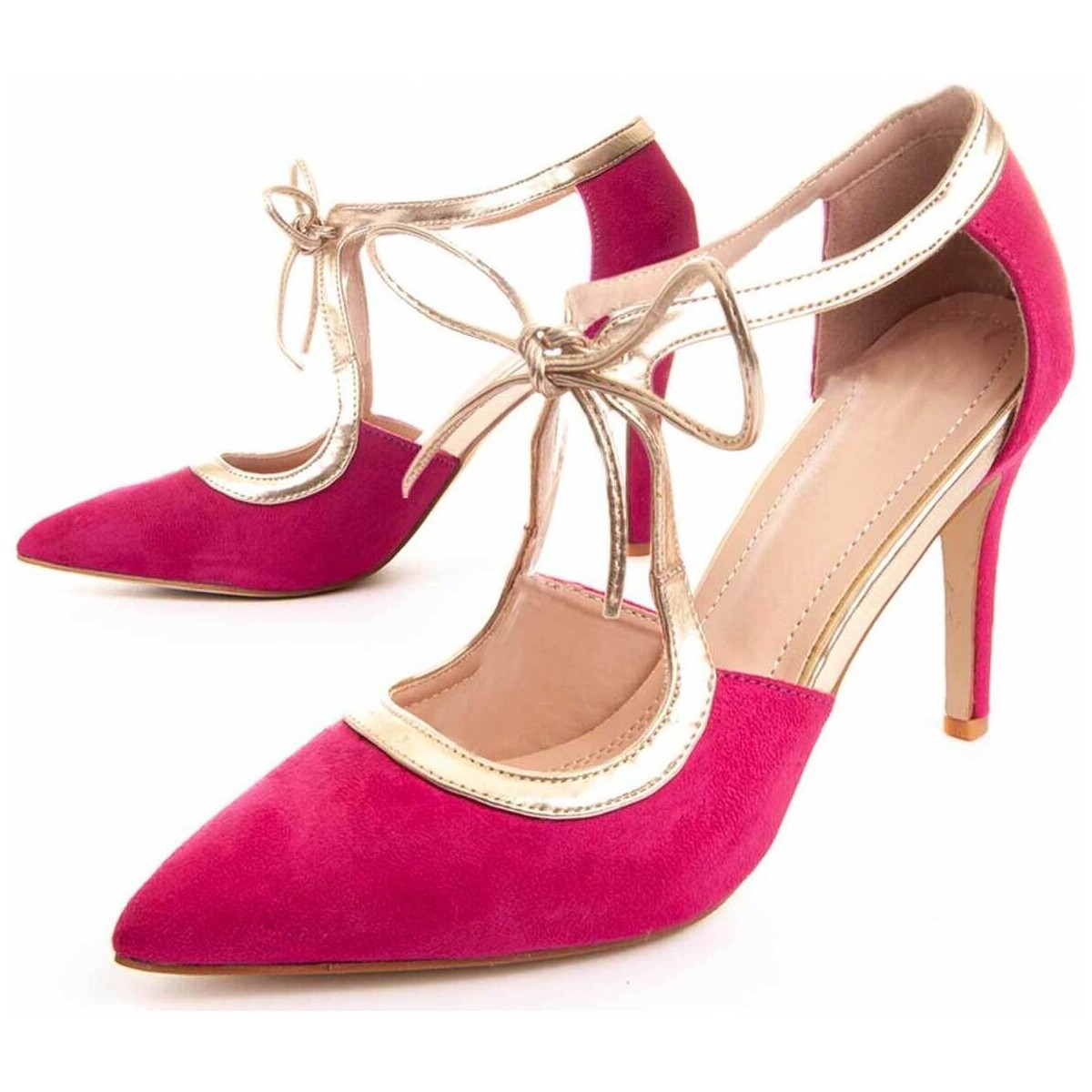 Pantofi Femei Pantofi cu toc Leindia 88200 roz