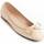 Pantofi Femei Balerin și Balerini cu curea Leindia 88212 Bej