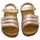 Pantofi Copii Sandale Plakton Pastel Baby Sandals - Oro Rose Auriu