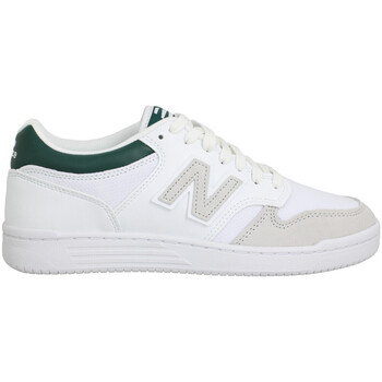 Pantofi Bărbați Sneakers New Balance 480 Velours Toile Homme Blanc Vert Alb