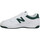 Pantofi Bărbați Sneakers New Balance 480 Cuir Homme White Green Alb