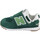 Pantofi Copii Sneakers New Balance 574 Velours Toile Enfant Green verde