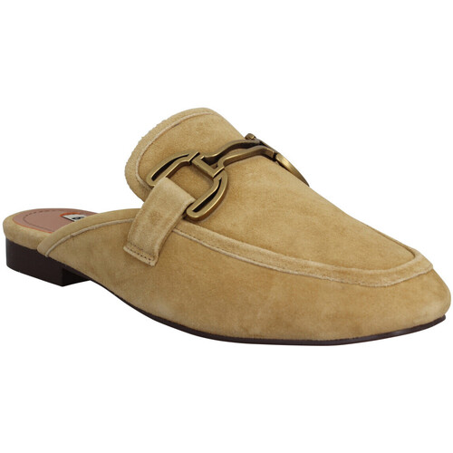 Pantofi Femei Papuci de vară Bibi Lou 580 Velours Femme Camel Maro