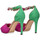Pantofi Femei Sandale Menbur 70696 violet