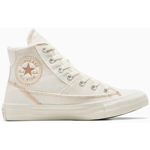 Pantofi Femei Sneakers Converse A04675C CHUCK TAYLOR ALL STAR PATCHWORK Alb