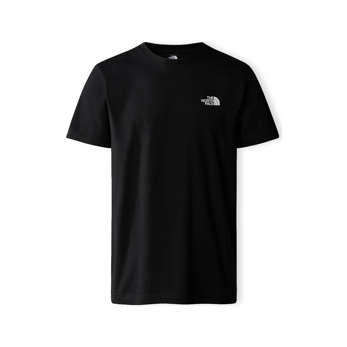 Îmbracaminte Bărbați Tricouri & Tricouri Polo The North Face Simple Dome T-Shirt - Black Negru