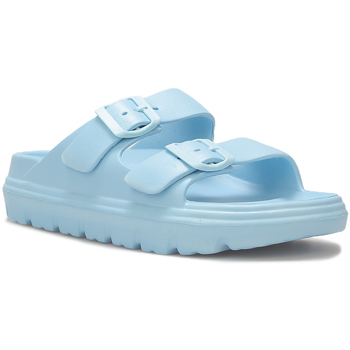 Pantofi Femei  Flip-Flops La Modeuse 70325_P164301 albastru