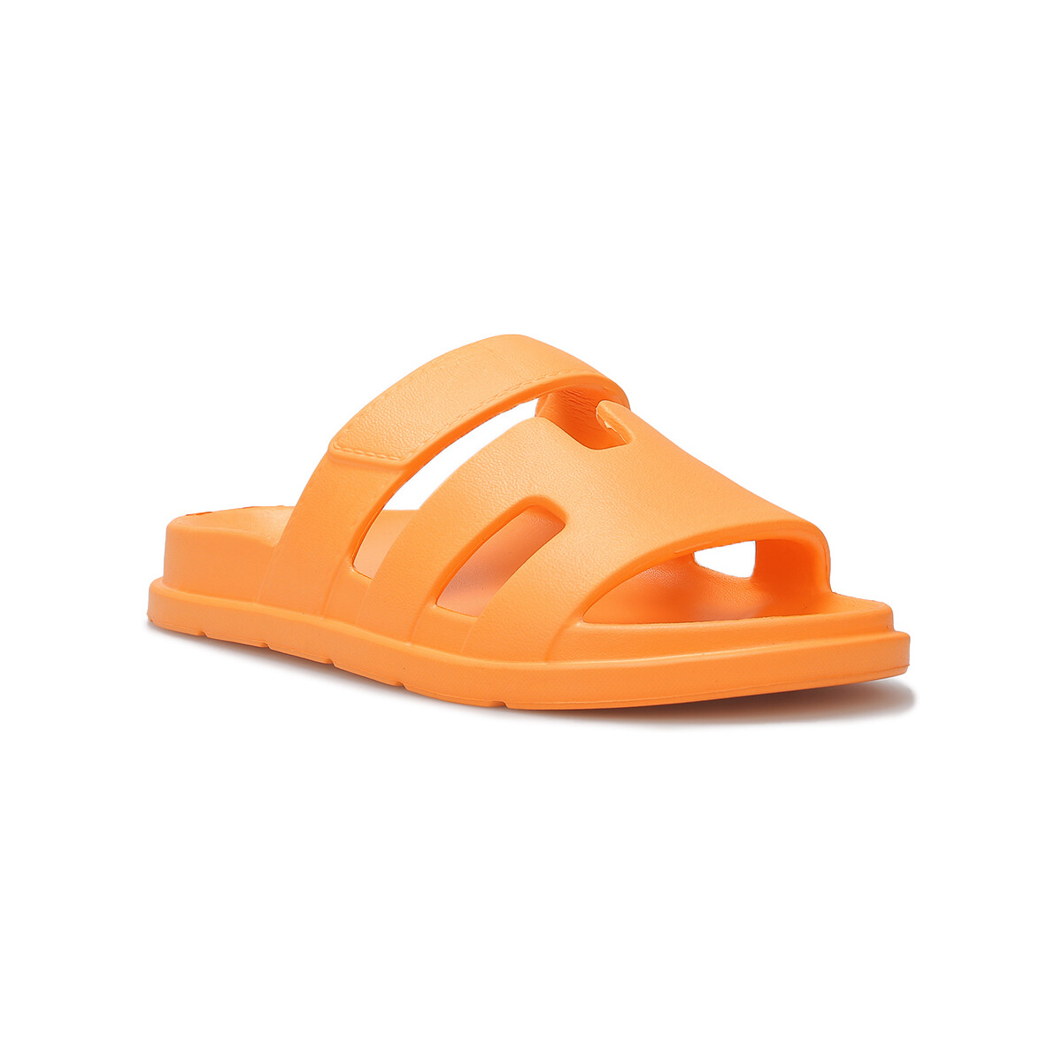 Pantofi Femei  Flip-Flops La Modeuse 70332_P164341 portocaliu