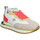 Pantofi Femei Sneakers 0-105 Lenox Velours Toile Femme Fancy Multicolor