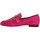 Pantofi Femei Mocasini Bibi Lou 582 Velours Femme Fucsia roz