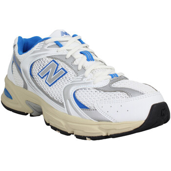 Pantofi Bărbați Sneakers New Balance 530 Toile Homme White Blue Alb