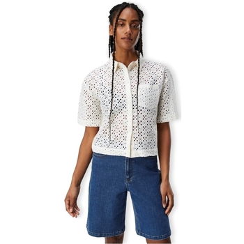 Îmbracaminte Femei Topuri și Bluze Object Emilia Shirt S/S - Sands Bej
