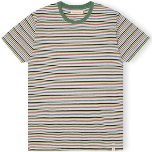 Îmbracaminte Bărbați Tricouri & Tricouri Polo Revolution T-Shirt Regular 1362 - Multi Multicolor