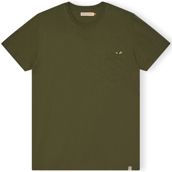 Îmbracaminte Bărbați Tricouri & Tricouri Polo Revolution T-Shirt Regular 1365 SLE - Army verde