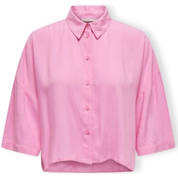 Îmbracaminte Femei Topuri și Bluze Only Noos Astrid Life Shirt 2/4 - Begonia Pink roz